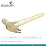 Farrier Hammer / Round Head Claw Hammer  (Rounding hammer) 