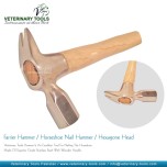 Farrier Hammer / Hexagonal Head Claw Hammer
