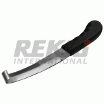 Farrier Hoof Knife Standard ( Wide Double Ended Right Plastic Handle )