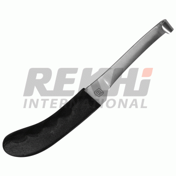 Farrier Hoof Knife Standard ( Narrow Left Plastic Handle )